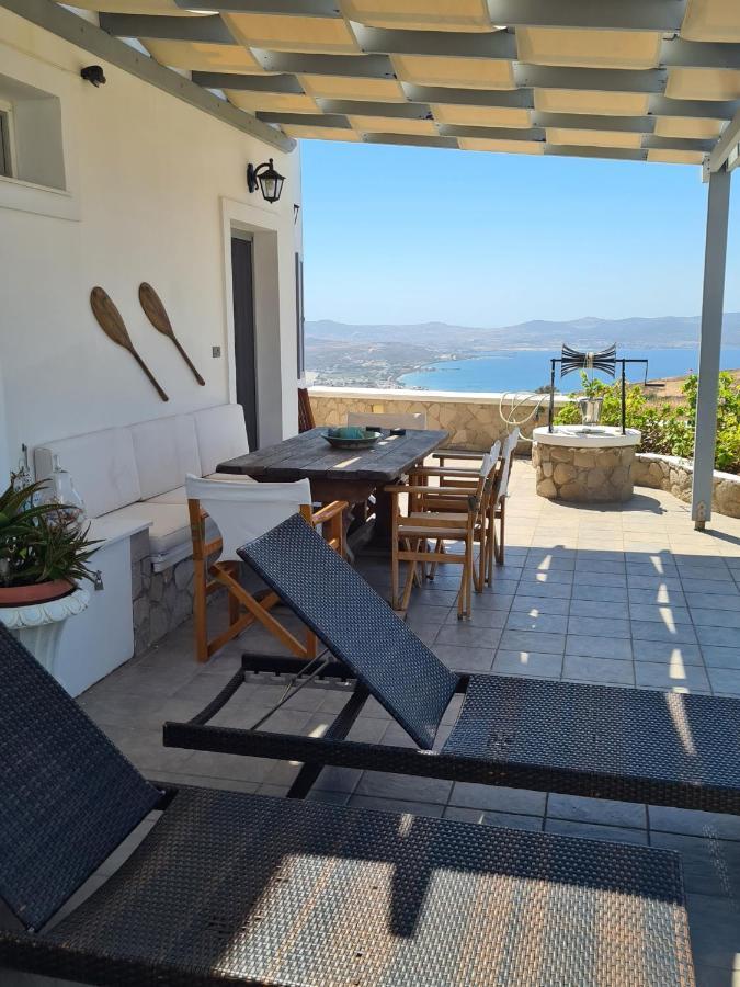 Milos Sun Villa Peran Triovasalos Exterior foto