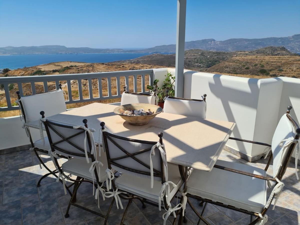 Milos Sun Villa Peran Triovasalos Exterior foto