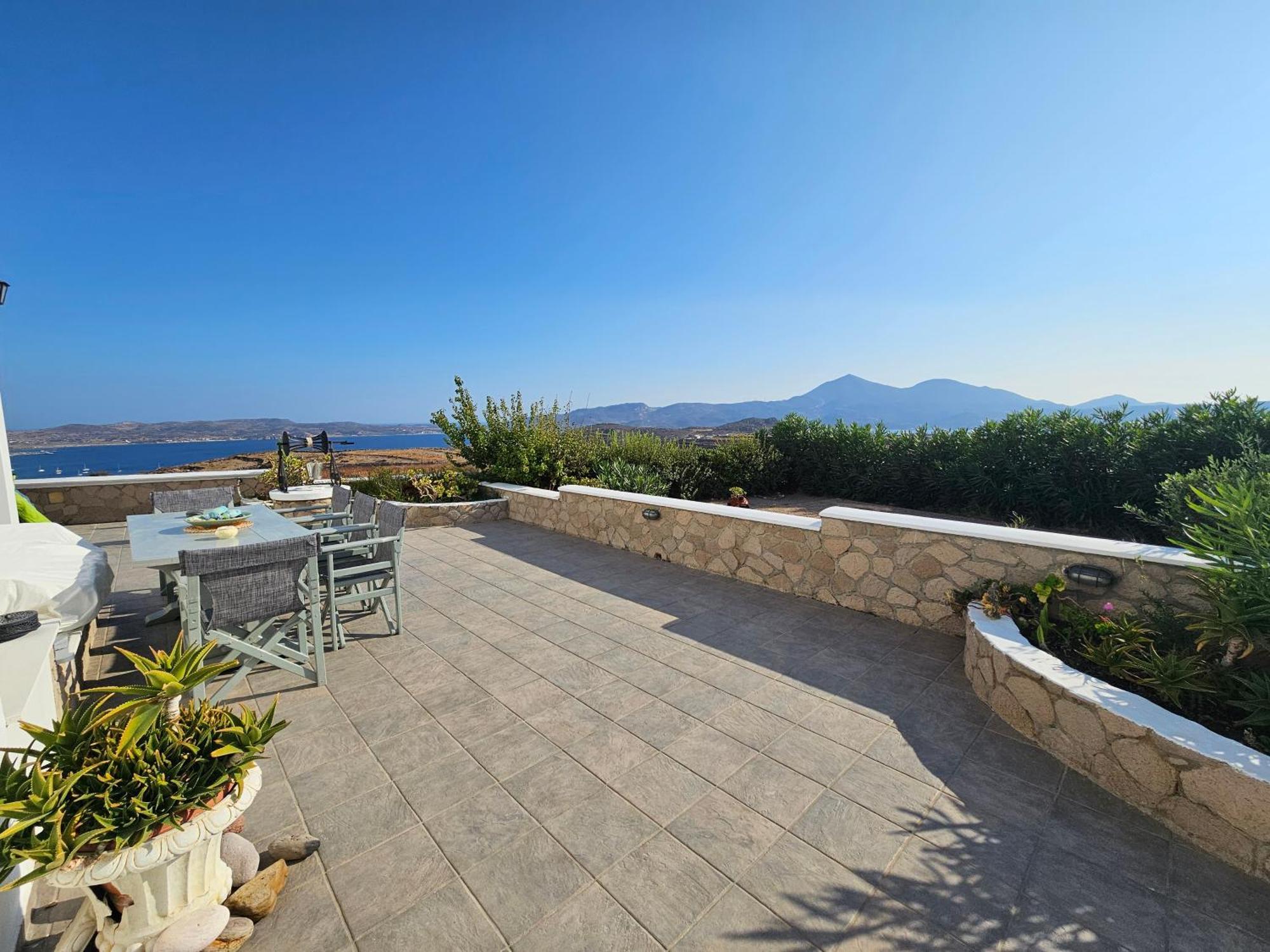 Milos Sun Villa Peran Triovasalos Exterior foto