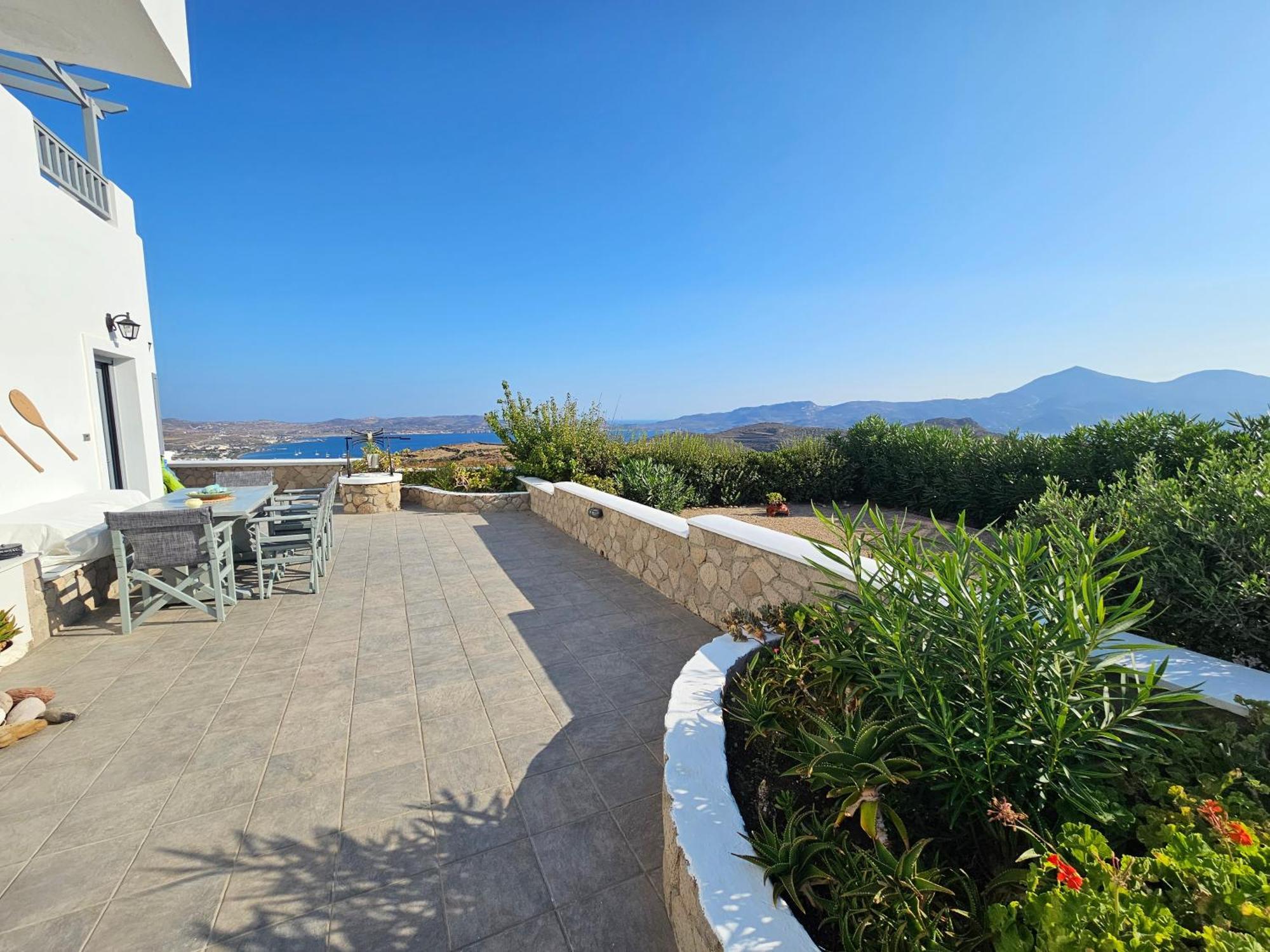 Milos Sun Villa Peran Triovasalos Exterior foto